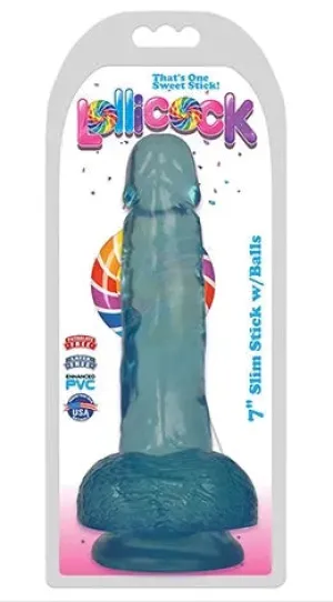 7" Slim Stick with Balls - Berry Ice****