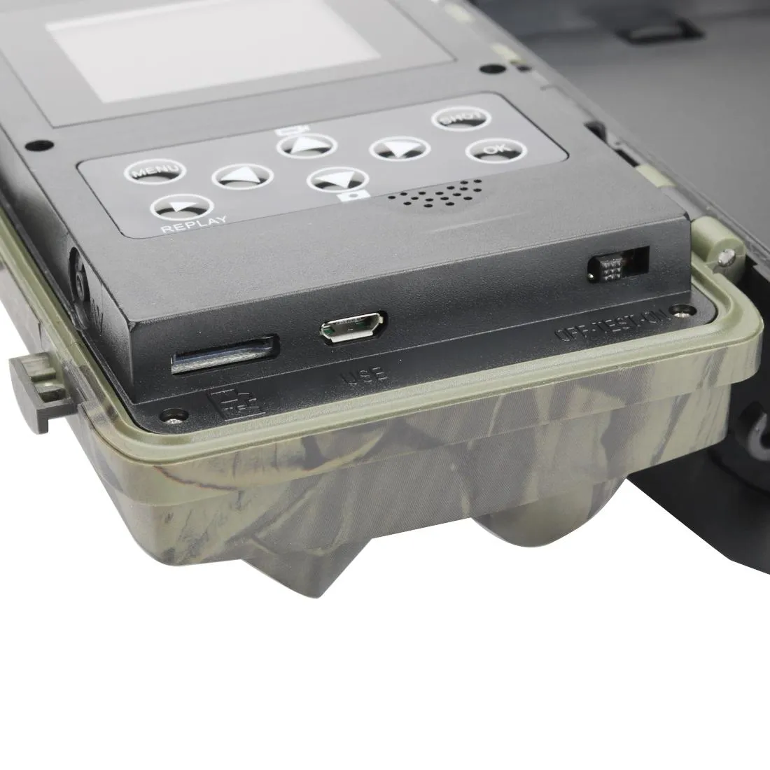 8mp Waterproof Trail Camera with Night Vision and Wide Angle Lcd