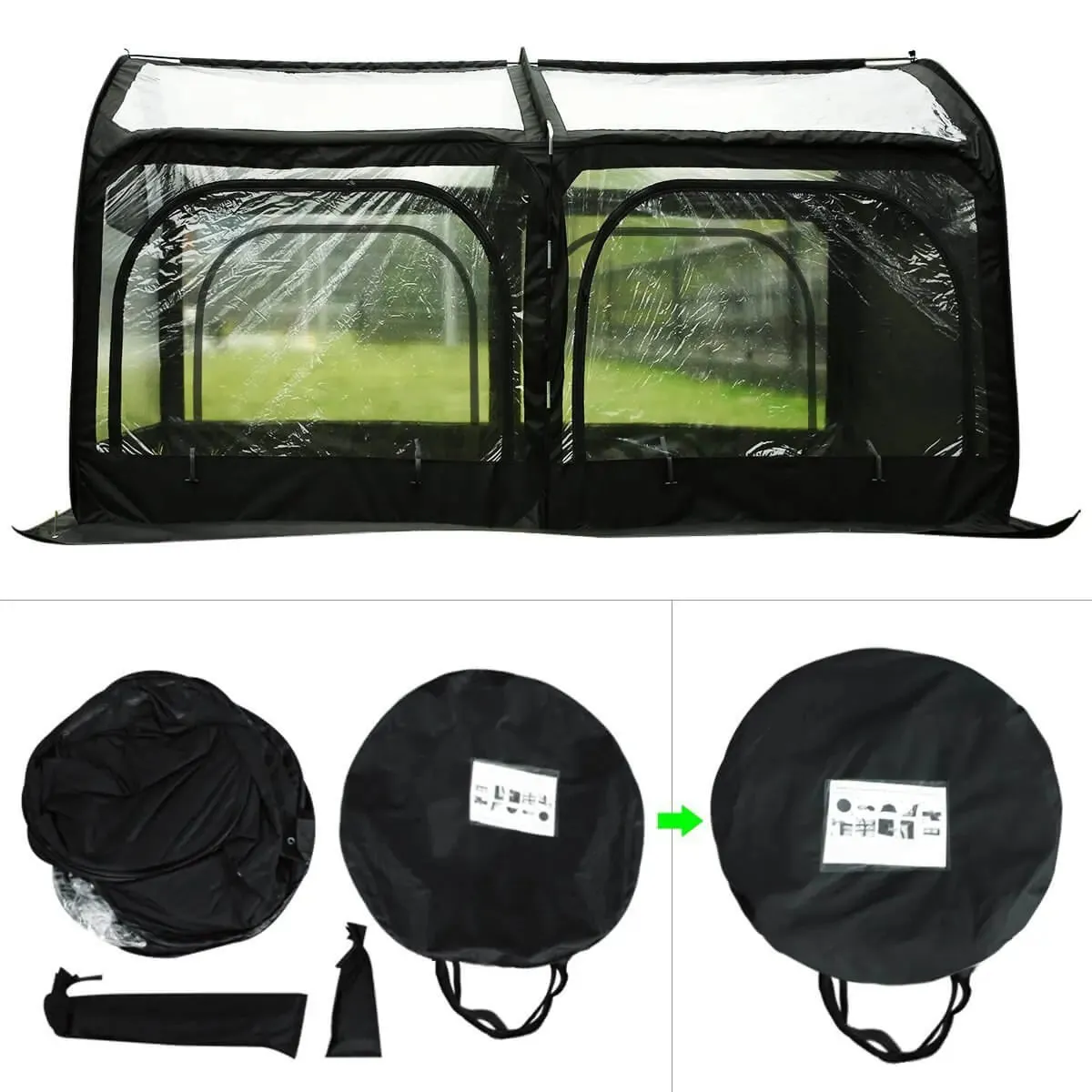 98" x 49" x 53" Small Greenhouse