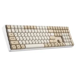 Aigo A108 Gaming Mechanical Keyboard 2.4g Wireless Usb Type c Yellow Switch 110 Key Hot Swap