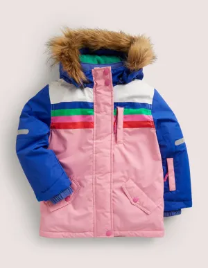 All-Weather Waterproof Jacket-Pink Lemonade