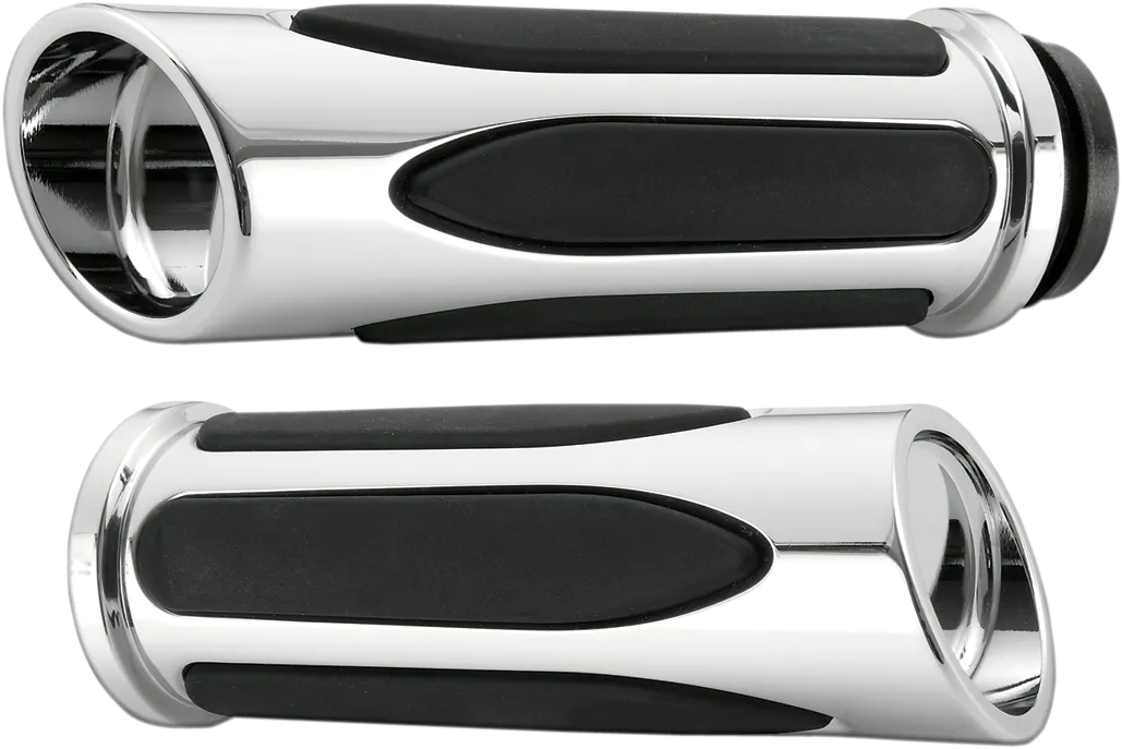 ARLEN NESS Grips - Comfort - Deep Cut - Cable - Chrome 07-050