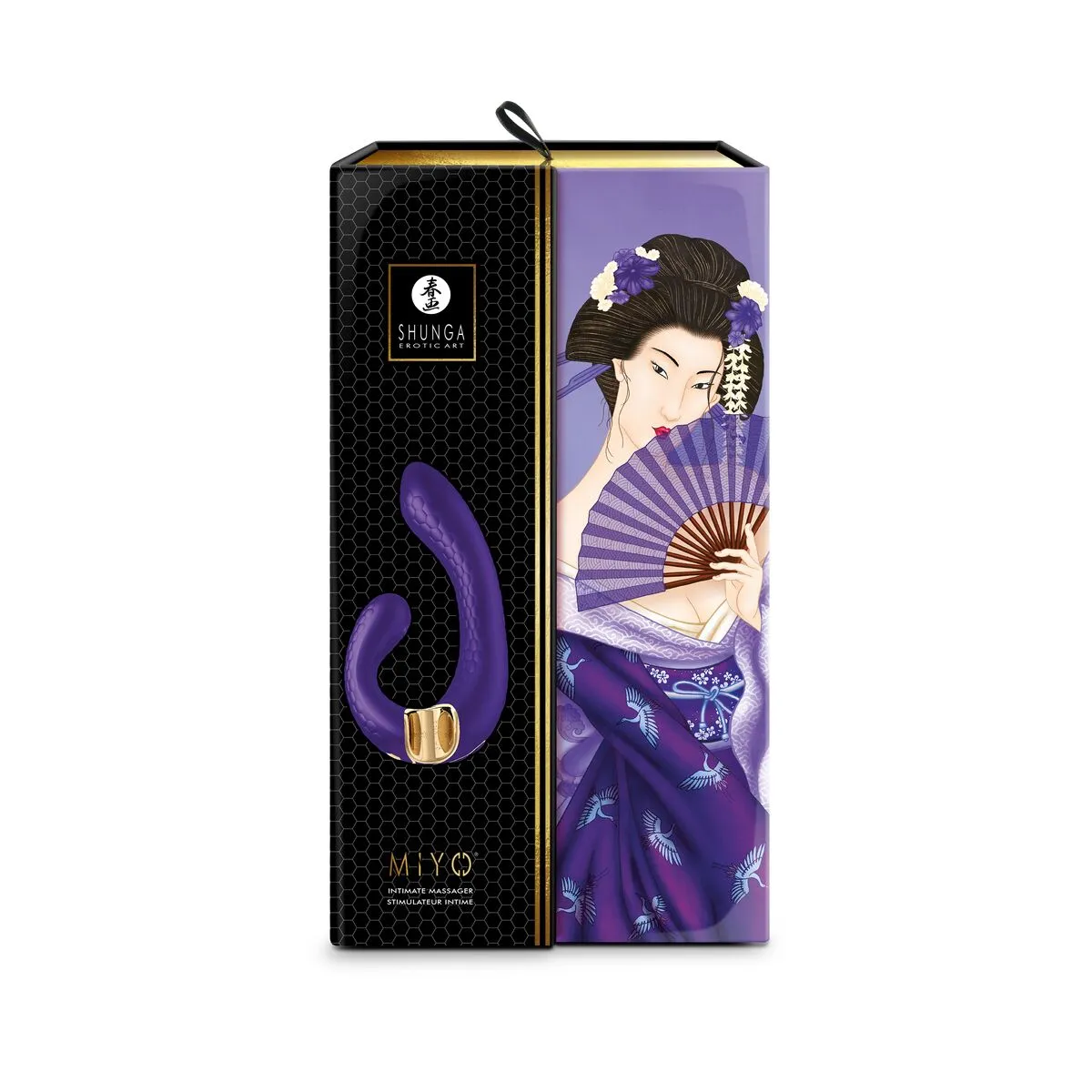 Dual Stimulation Vibe by Shunga Miyo Purple