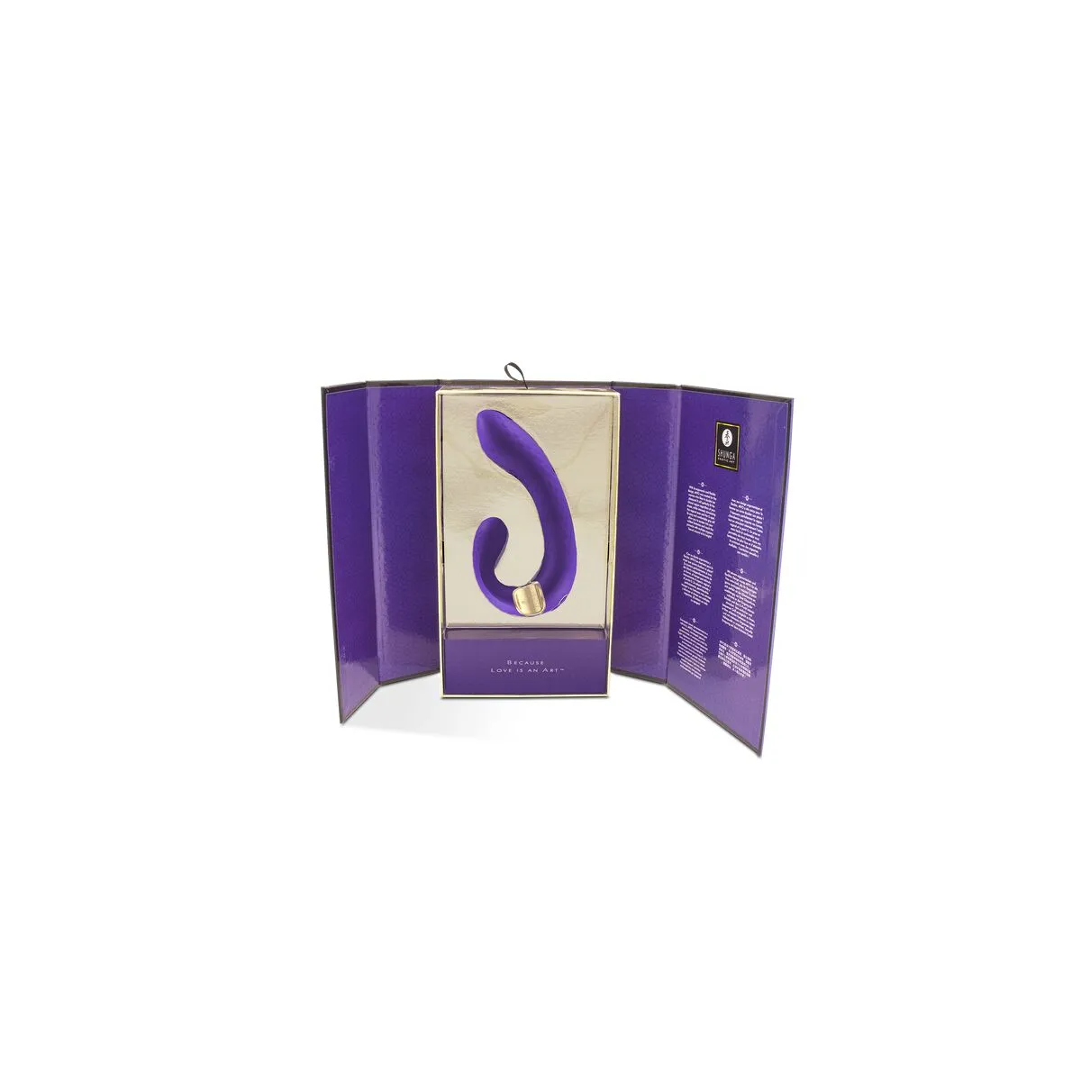 Dual Stimulation Vibe by Shunga Miyo Purple