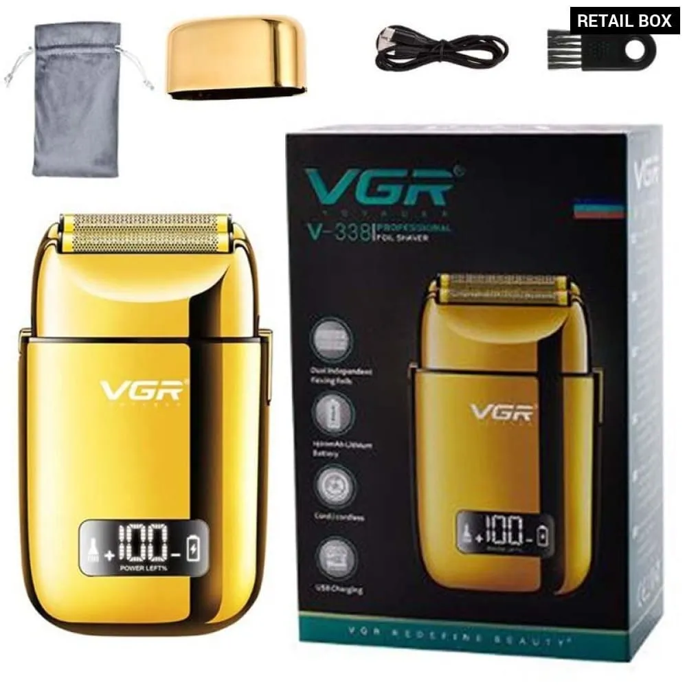 Electric 3-speed Adjustable Rechargeable Shaving Machine for Men