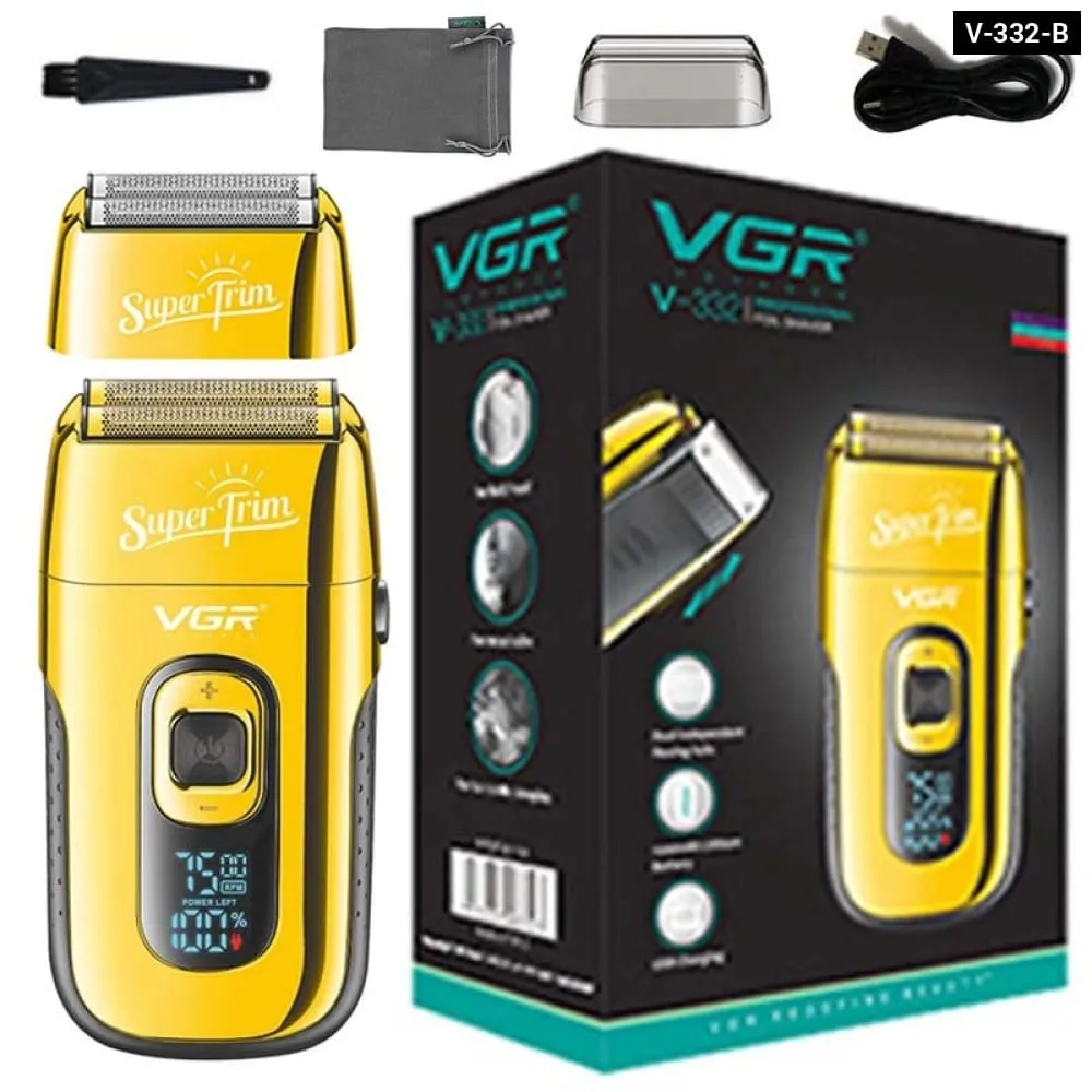 Electric 3-speed Adjustable Rechargeable Shaving Machine for Men
