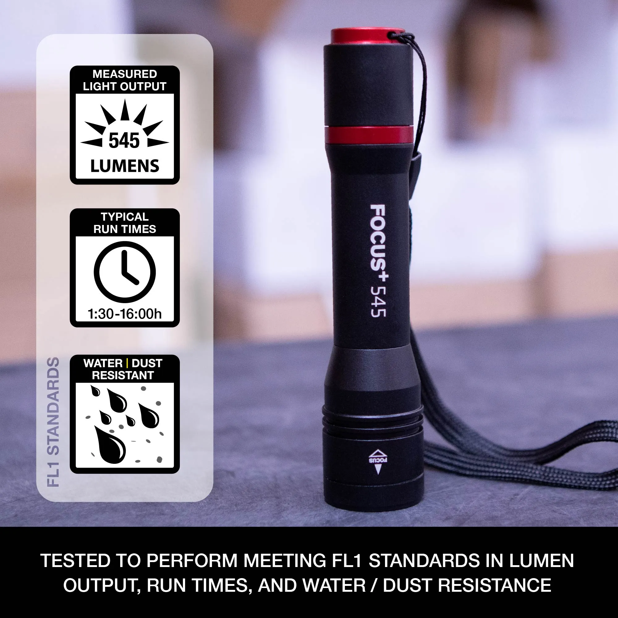 FOCUS  545 Handheld Flashlight
