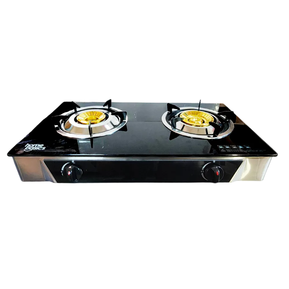 Home Basics Table Top 2B Gas Stove Glass Top 8mm