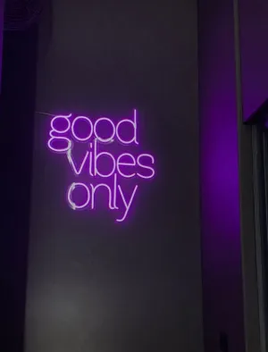 Insegna led Good Vibes Neon Sign