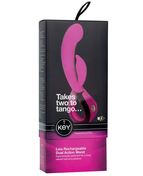 Key by Jopen Leia Rechargeable Dual Action Wand
