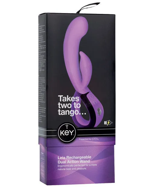 Key by Jopen Leia Rechargeable Dual Action Wand