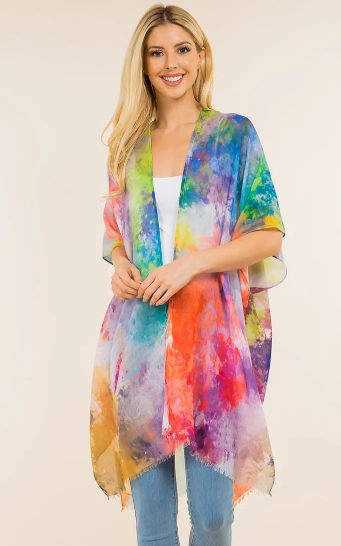 KP4143 Kimono Cover Up