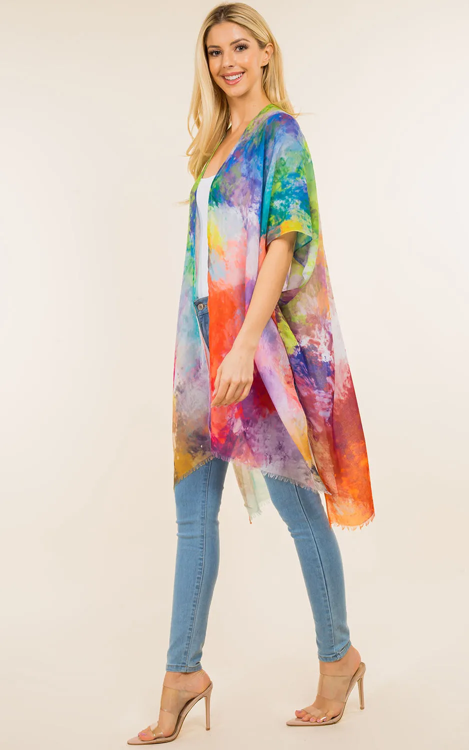 KP4143 Kimono Cover Up