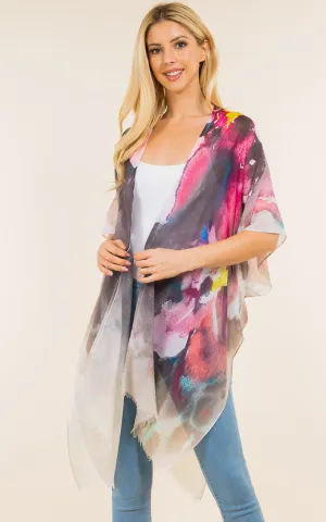 KP4143 Kimono Cover Up