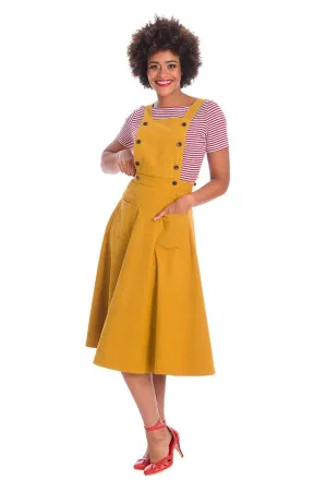 Lifes A Peach Pinafore Dress