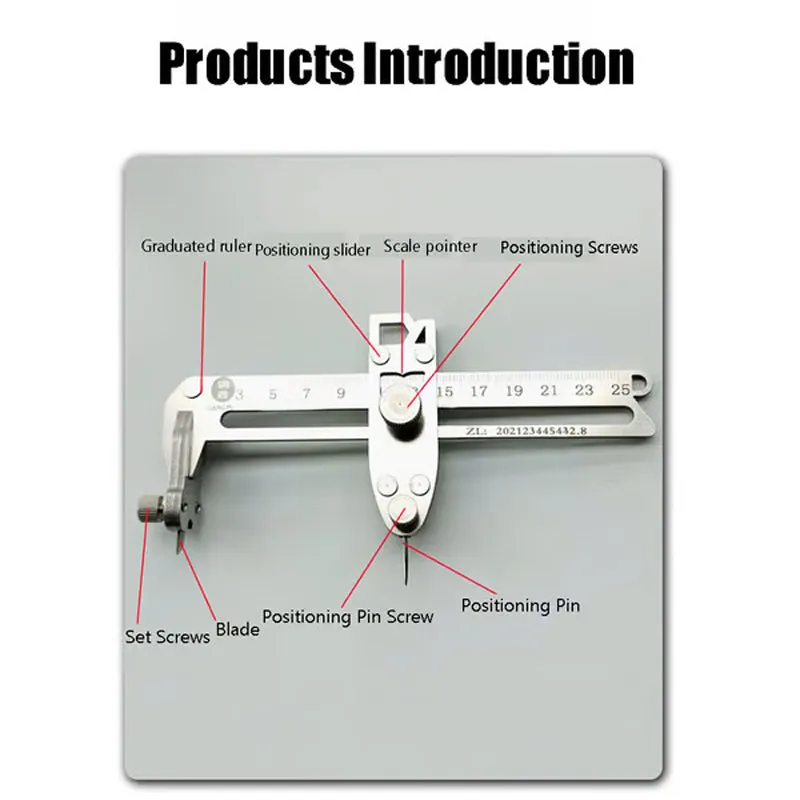 Multi-functional Portable Aluminum Adjustable Ceiling Hole opener
