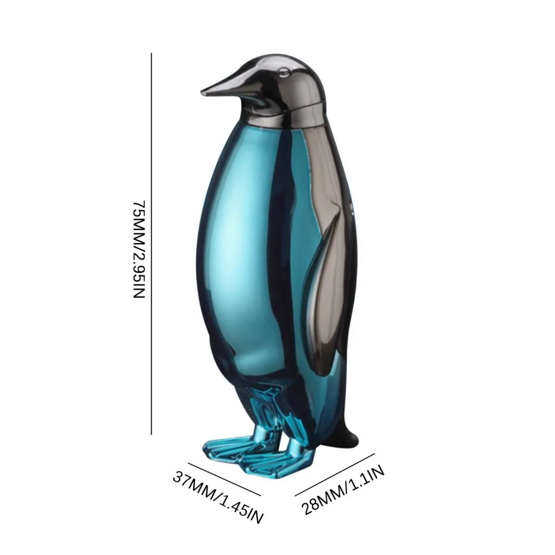 Penguin Shaped Flame Lighter | Cute Mini Butane Refillable Pocket Lighter