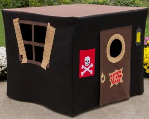 Ready To Ship Pirate Hideout Card Table Playhouse, Fits 34" Card Table
