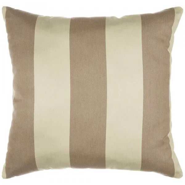 Sunbrella 24"X24" Square Throw Pillow - Regency Sand
