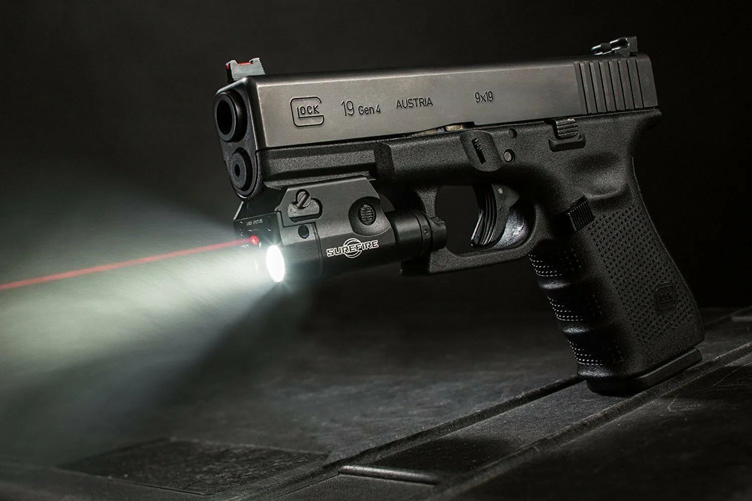SUREFIRE XC2A CMPT PSTL LHT/LSR BLK