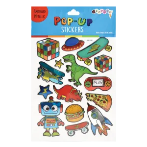 Toys and More Pop-Up Stickers