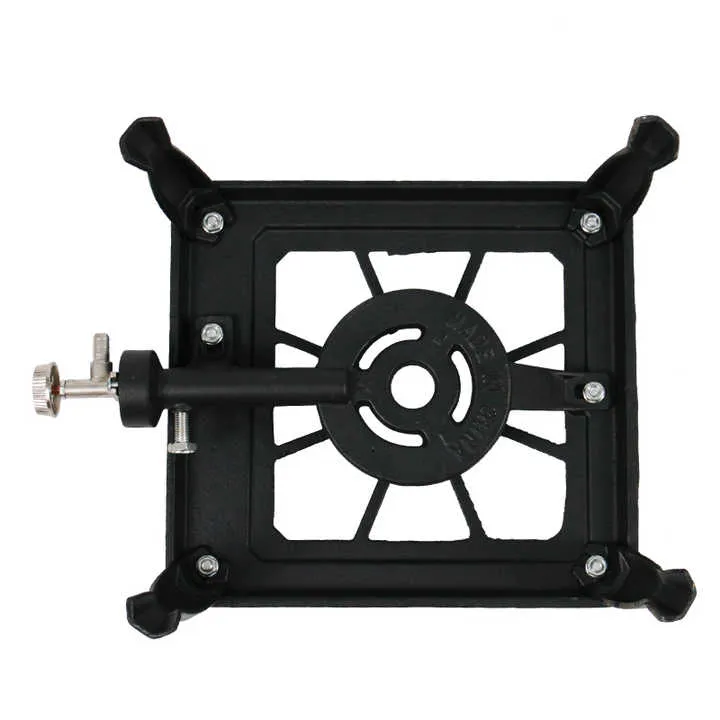 Wholesale Portable Small Cast Iron Single burner Camping Butane Gas Cooker موقد غاز البوتان للتخييم محمول صغير الحجم من الحديد الزهر بموقد واحد للبيع بالجملة