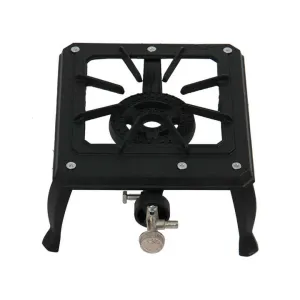 Wholesale Portable Small Cast Iron Single burner Camping Butane Gas Cooker موقد غاز البوتان للتخييم محمول صغير الحجم من الحديد الزهر بموقد واحد للبيع بالجملة